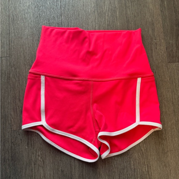 Free People Movement Athletic Yoga Island Time Shorts Sz S - Picture 3 of 4